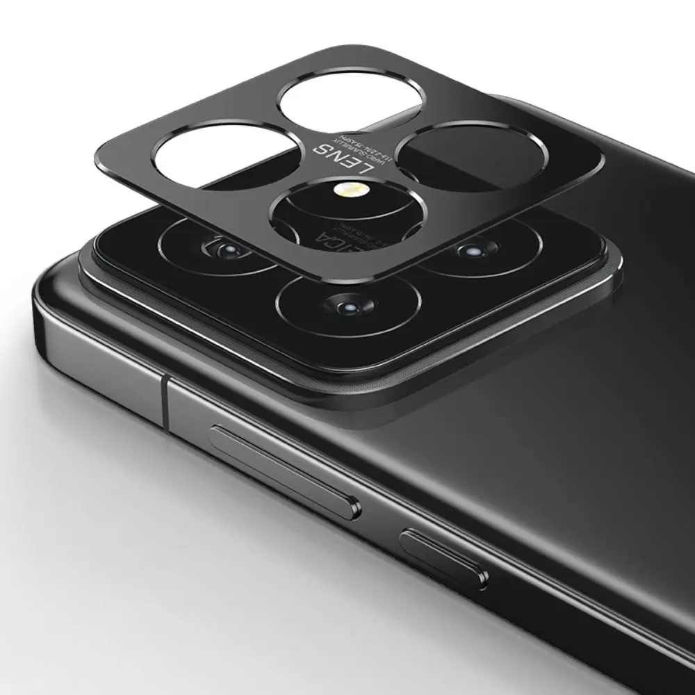 Protecteur d'objectif de téléphone HD en alliage d'aluminium, protecteur d'écran anti-chute, étanche, anti-explosion pour Xiaomi Mi 14/14Pro