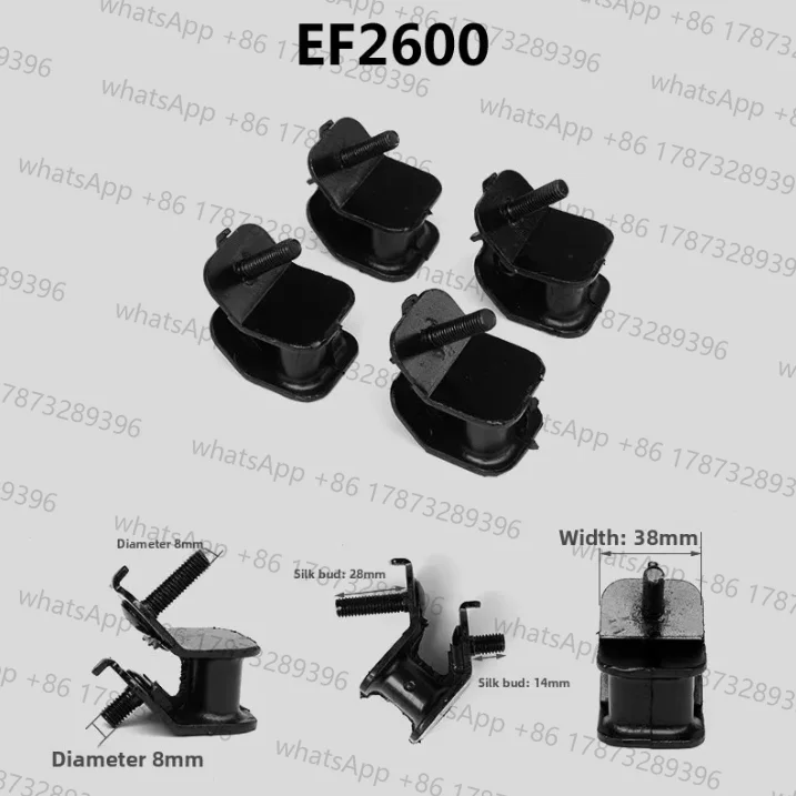 4pcs for  ET950/EF2600/EF6600  generator shock absorber feet-shock absorber accessorie