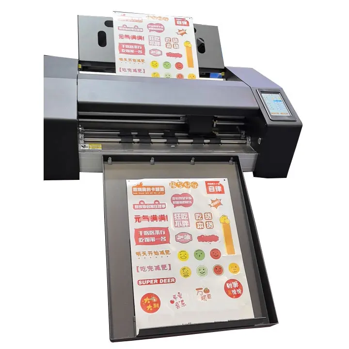 Digital High Speed Plotter Multi Sheet LKS350Pro-L Feeding Desktop Fully Automatic Label Die Cutter Sticker Die Cutting Machine