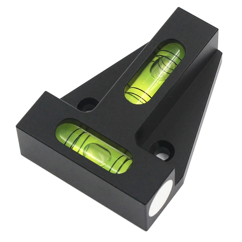 A22I T Type Level Meter, Mini Spirit Level Bubble Two Ways T Type Portable XY Dual-Axis Horizontal Measurement Instrument A