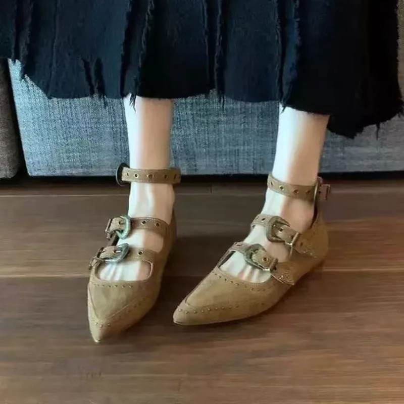 Women Pointed Toe F… - image