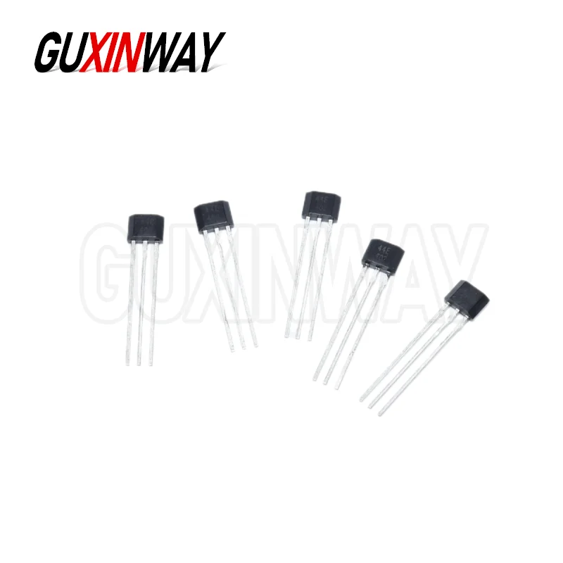 10pcs 홀 효과 센서 SS41F A3144 SS49E SS44E TO-92 홀 요소 센서 모터 Arduino 용 3 핀