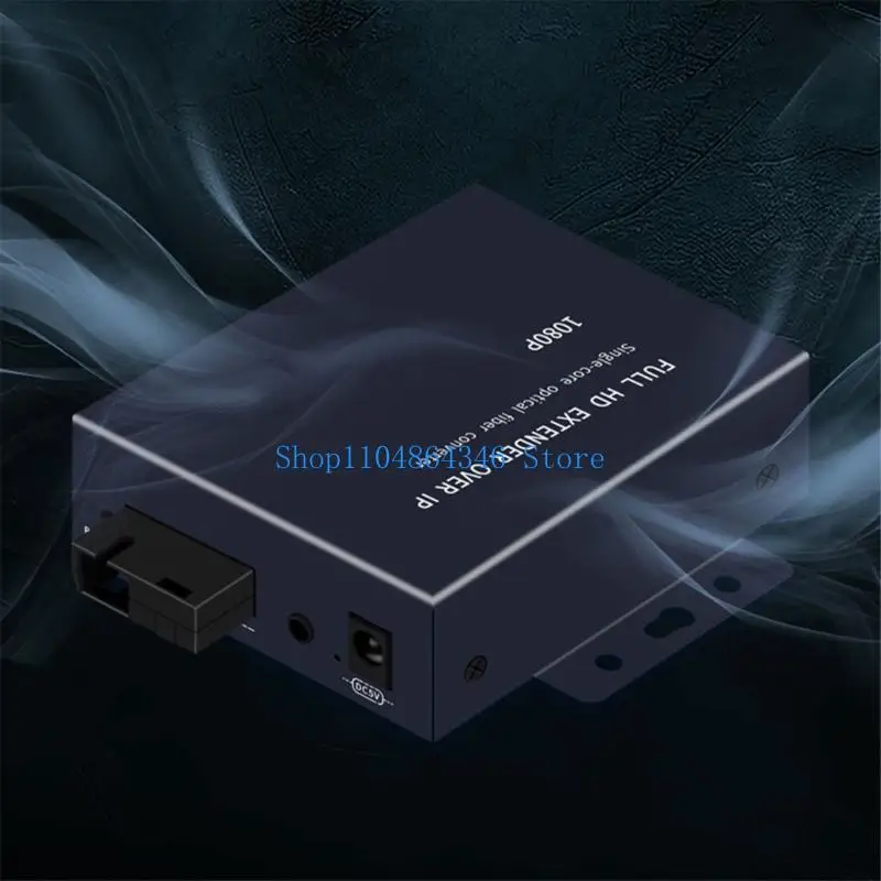 

5asd 1080P 20KM USB KVM Extender Transceiver Receiver Support Keyboards Mouse USB Control No Latency Power Supply Receiver