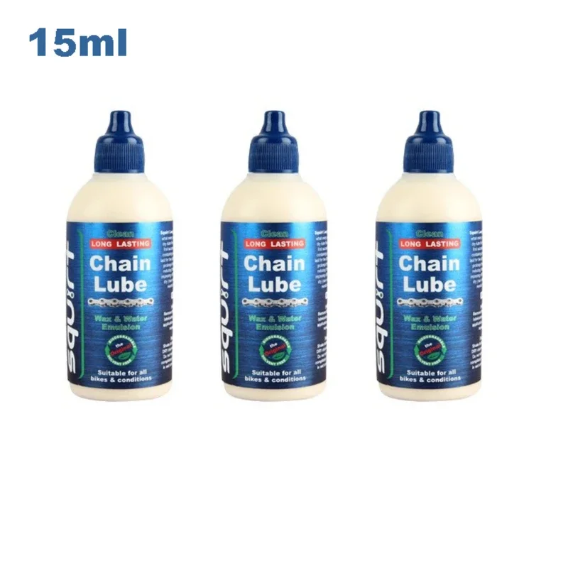 

15ml Bicycle Chain Oil Waxy Maintenance Grease Squirt MTB Road Bike Waxy Chain Gear Lube Chain Lubricant Road MTB Bike