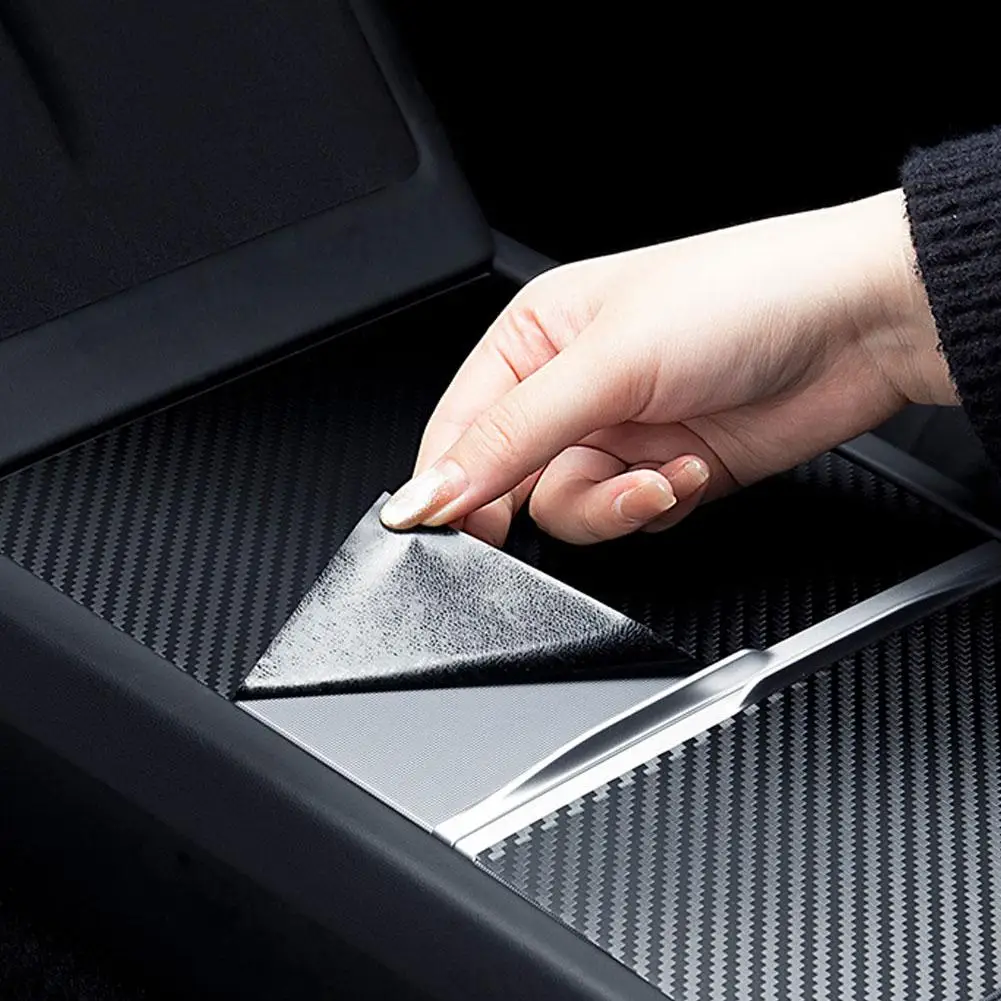   Для Tesla Highland 2024 Y Juniper 2025 Защитная крышка центральной консоли, наклейка, пленка для центральной панели управления, автомобильный аксессуар M8Z1