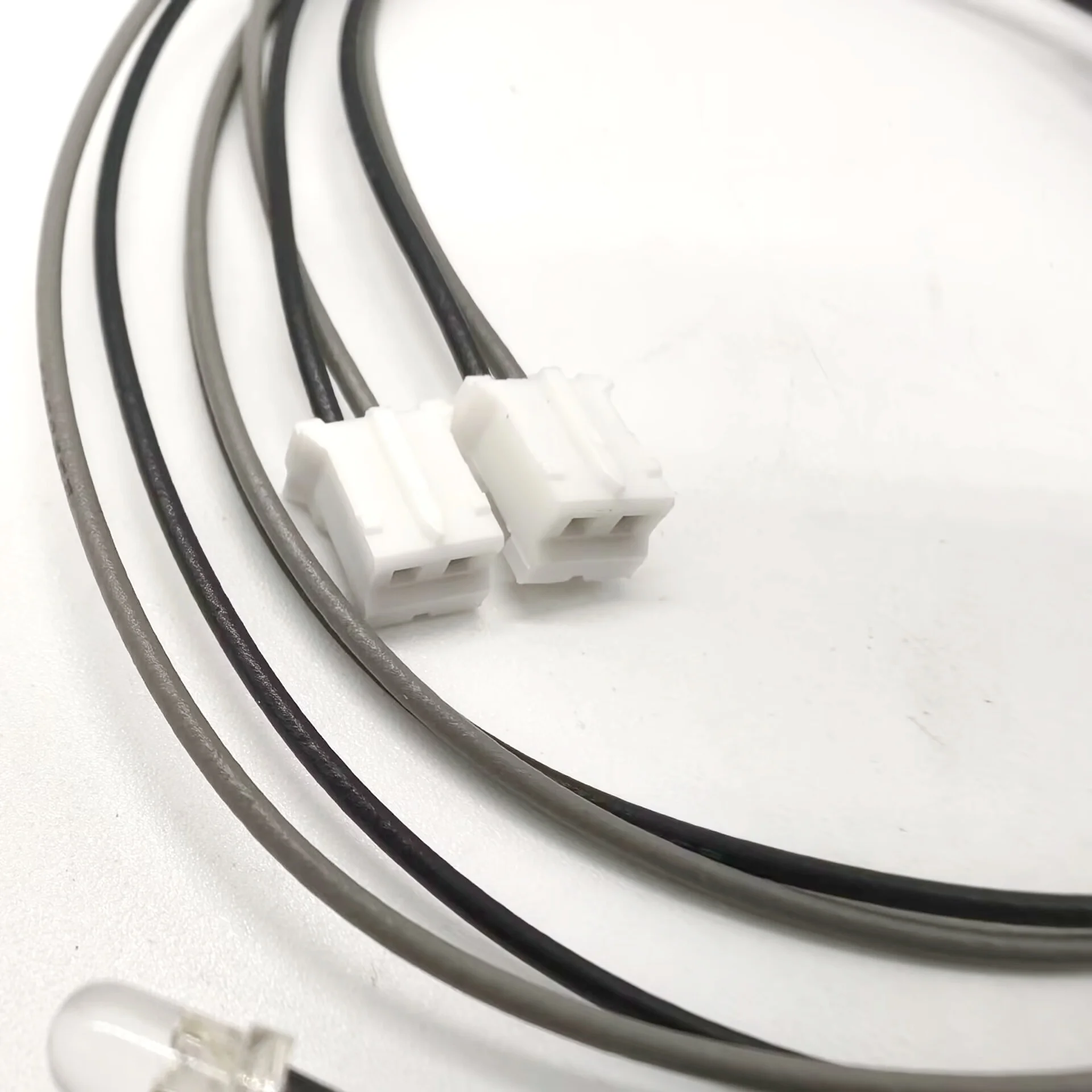 RC 1/14 2 pièces de jupes latérales LED accessoires de lumière latérale pour camion Tamiya rotatif pour SCANIA accessoires de bricolage