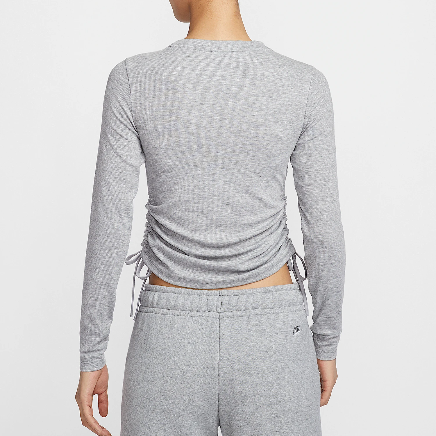 Nike genuine spring edition women's knitted slim fit waist long sleeved HV8728-063