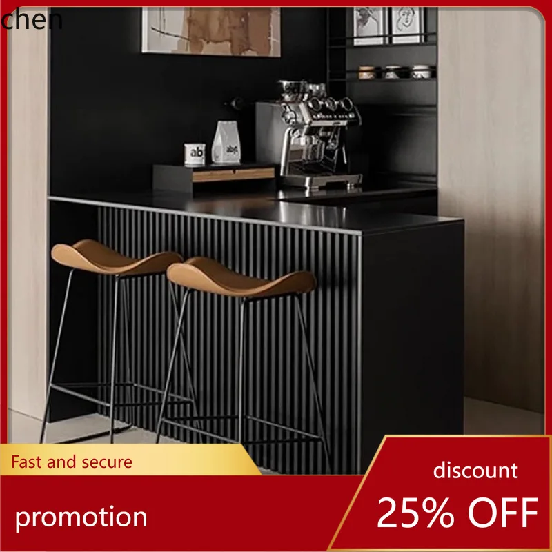 

HTT Creative Rock Board Mini Small Apartment Bar Table Home Wall-Mounted High Bar Table Partition Sofa Back Narrow Edge