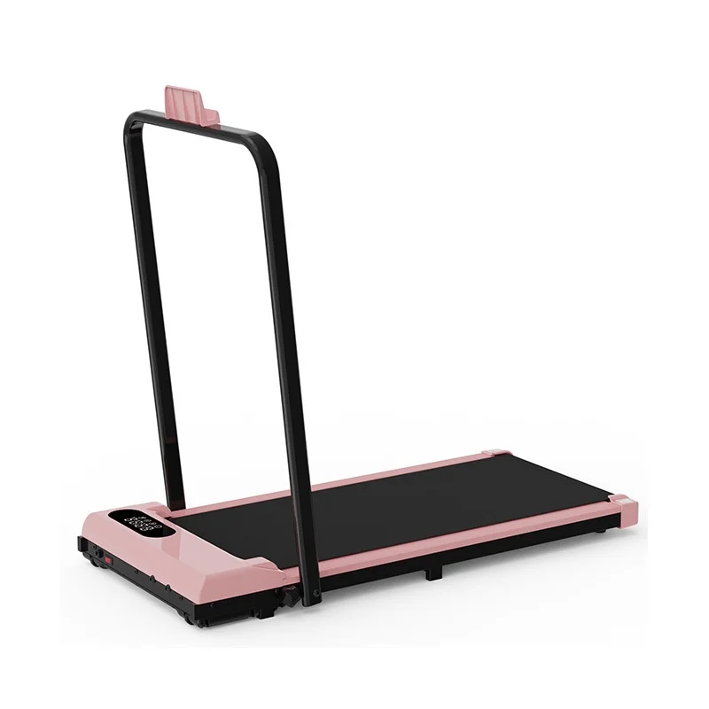 

Factory-Sourced Small Indoor Silent Fitness Equipment Pink Electric Treadmill Flat Walking Machine Foldable Cross-Border LED