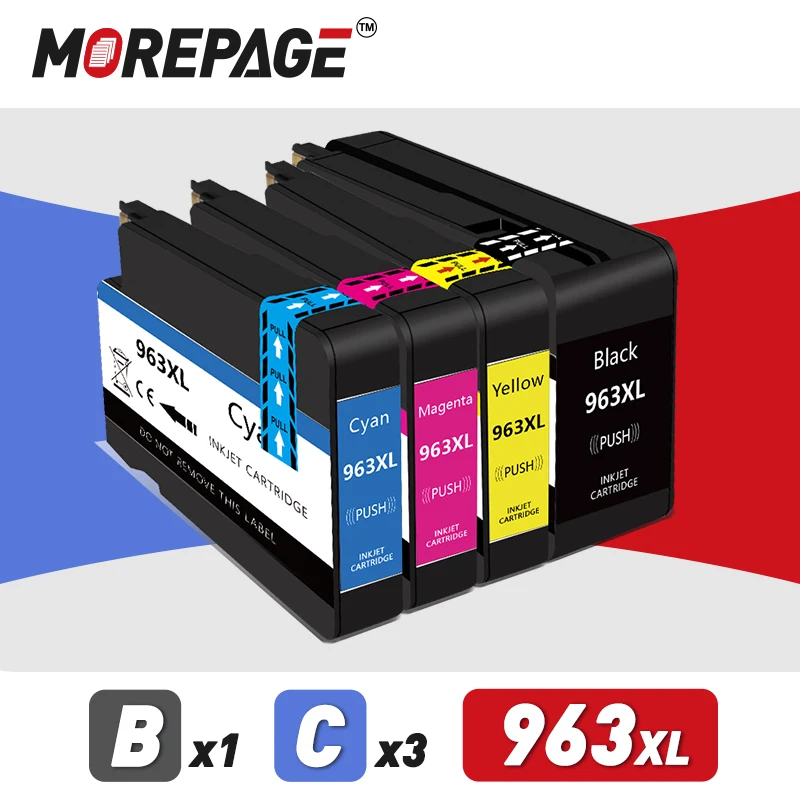 Картридж 963 XL 963XL, совместимый с принтером HP963 OfficeJet Pro 9010 9012 9015 9016 9020 9025 9026