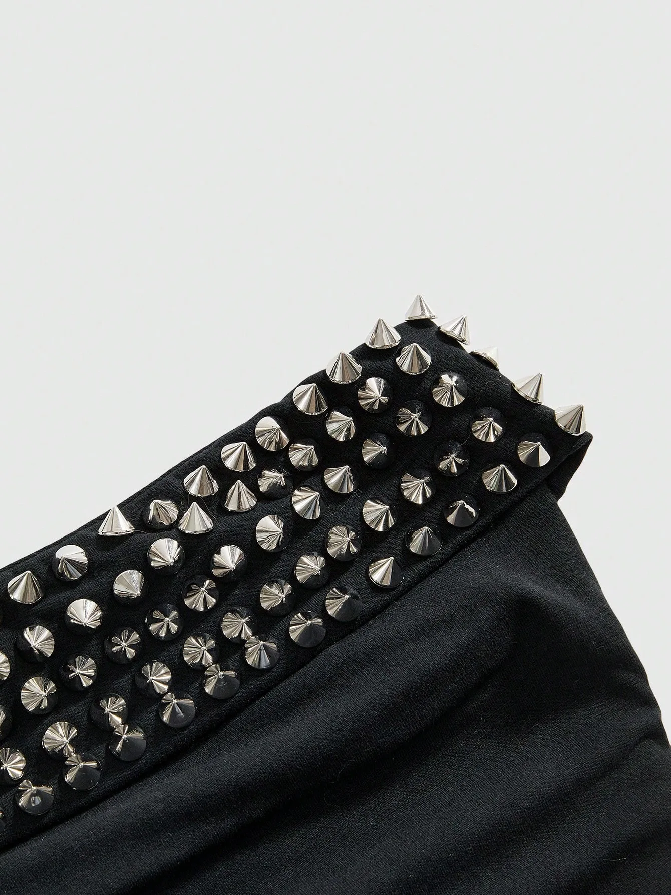 Y2K Dark Gothic Willow Nail Niche Fashion Street Personality Einfarbige, schmal geschnittene, sexy, würzige Damen-Neckholder-Weste – Detail 6