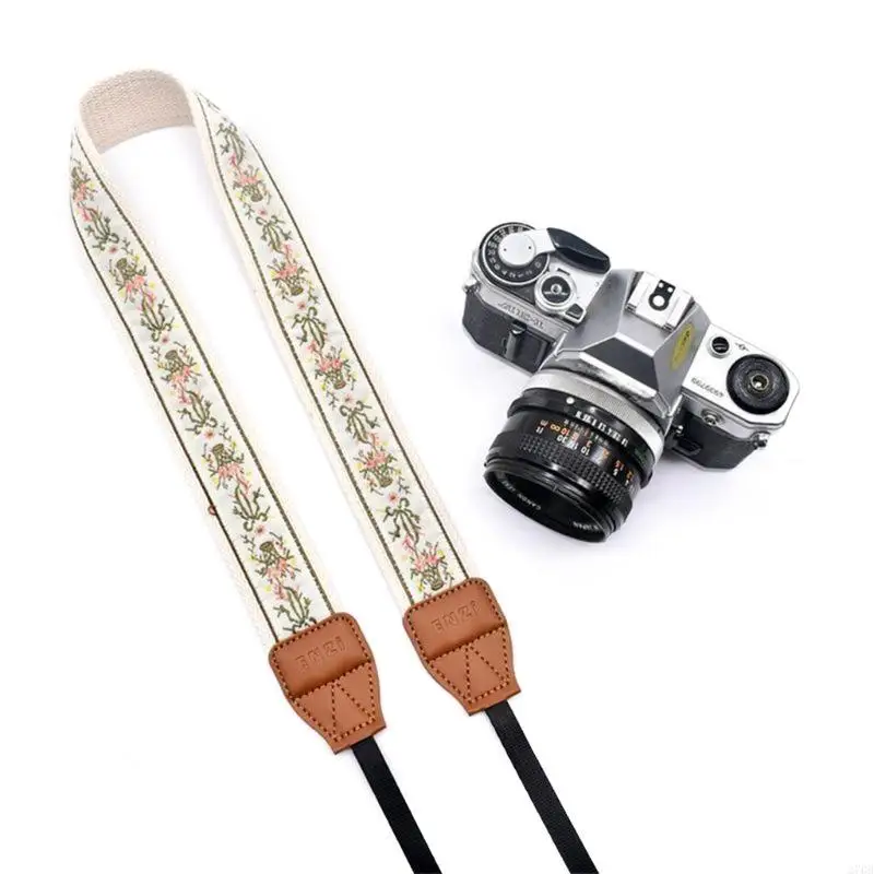 Neck Lanyard Anti-lost Chain Ethnic Adjustable Shoulder Strap Belt for SLR
