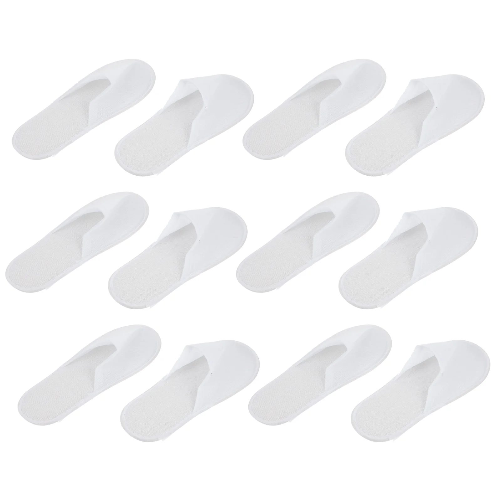 

20 Pairs Disposable Slippers Bedroom Footwear Indoor Winter for Men Shoes -off Hotel Guest Nap Cloth