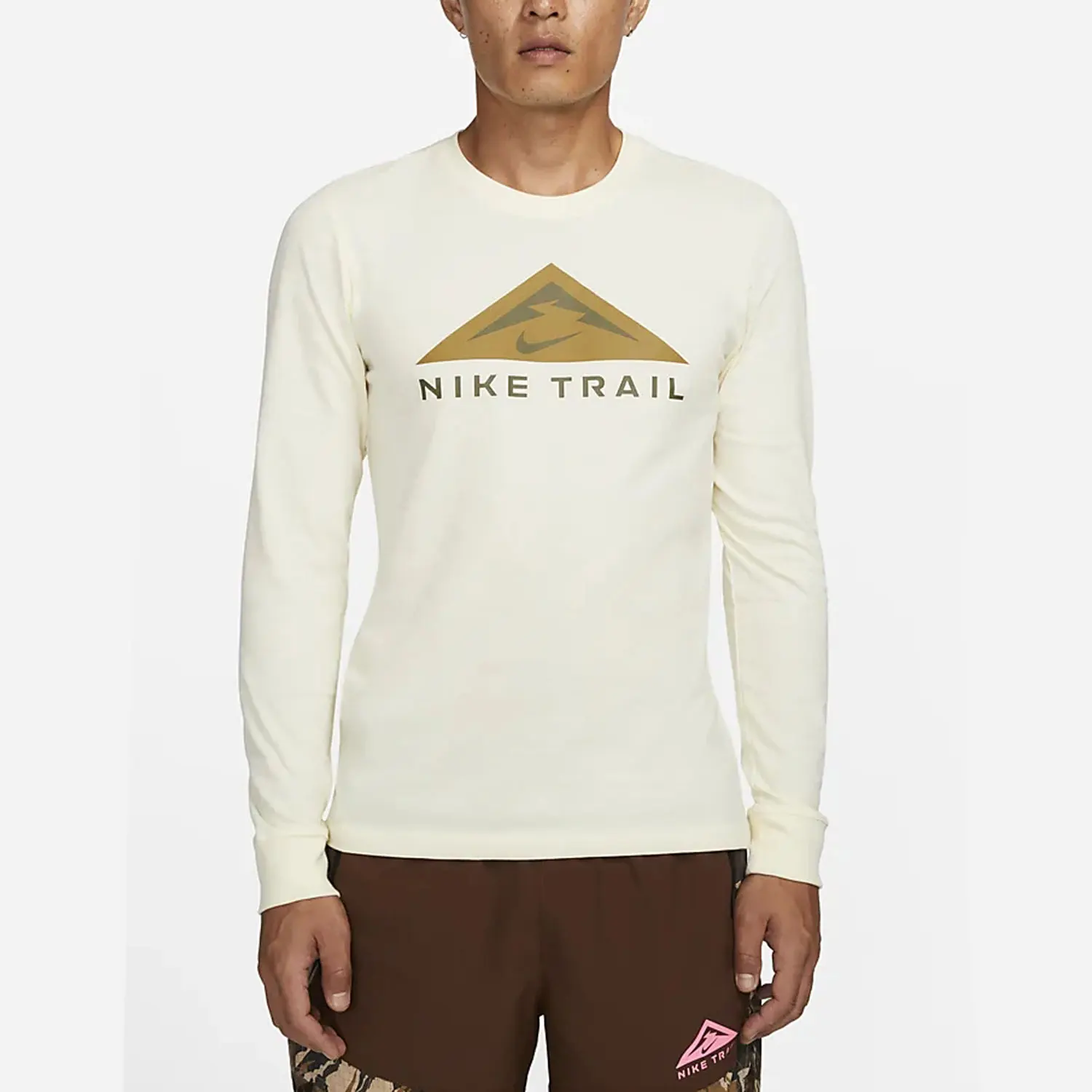 

Оригинальная мужская дышащая футболка Nike New Season New Season для бега и занятий спортом с длинными рукавами DV9382-113