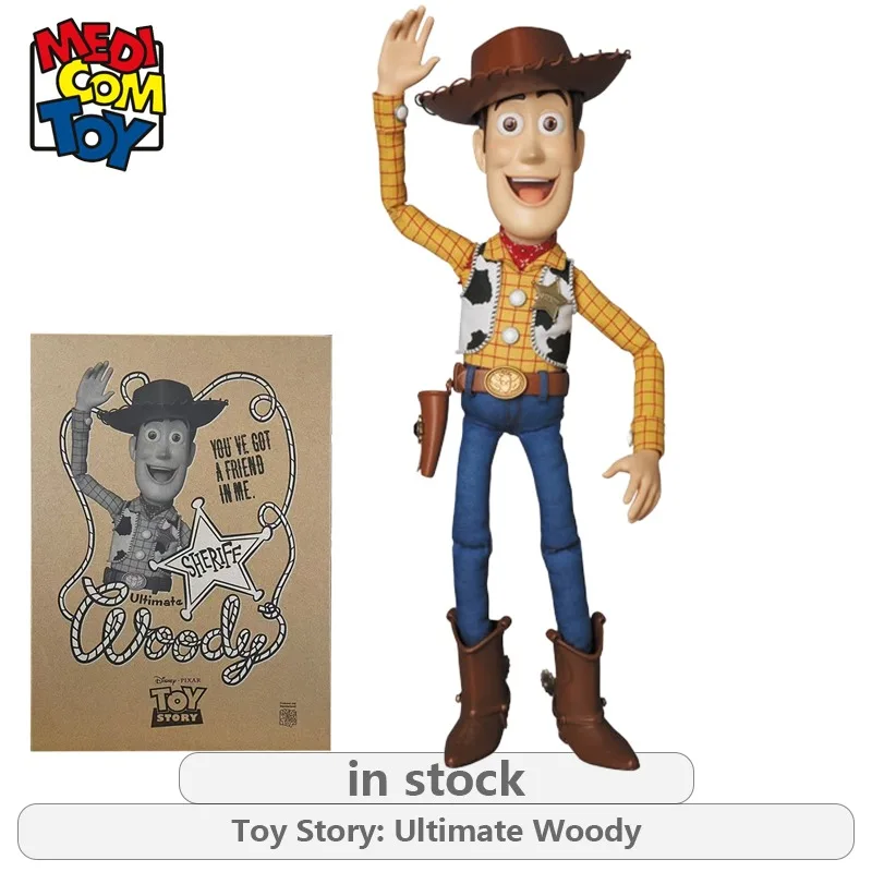 

Игрушка Medicom, оригинальная серия UltraDetailFigure Ultimate Woody, экшн-фигурка, модель игрушки, подвижная модель, украшения, подарки для мальчиков