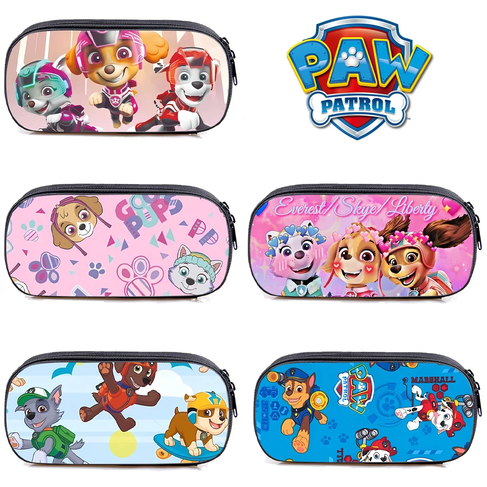 

PAW Patrol Pencil Case Zipper Large Capacity Stationery Box Storage Bag Pen Bag Wallet Polyester Pencil Case Birthday Gifts