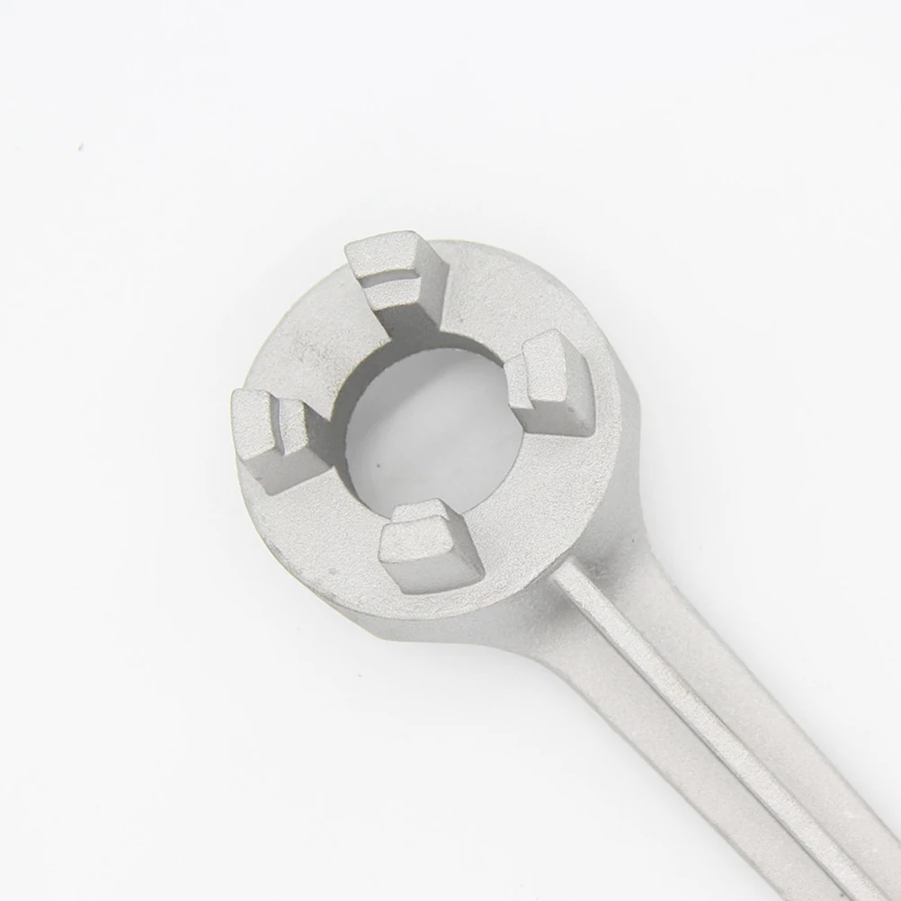 

Oil Tank Cover Wrench Heavy Duty Aluminum Drum Bung Nut Spanner 10 15 20 30 55 Gallon Non Sparking Safe Labor Saving Tool