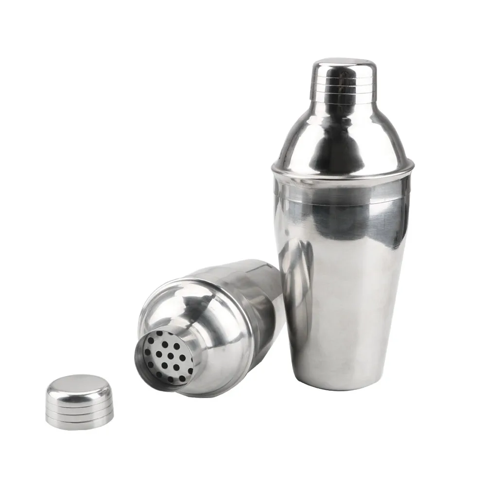 Party Bar Tools 250/350/550/750ml Boston Martini Cocktail Wine Mixer Stainless Steel Cocktail Shaker 1PC Professional