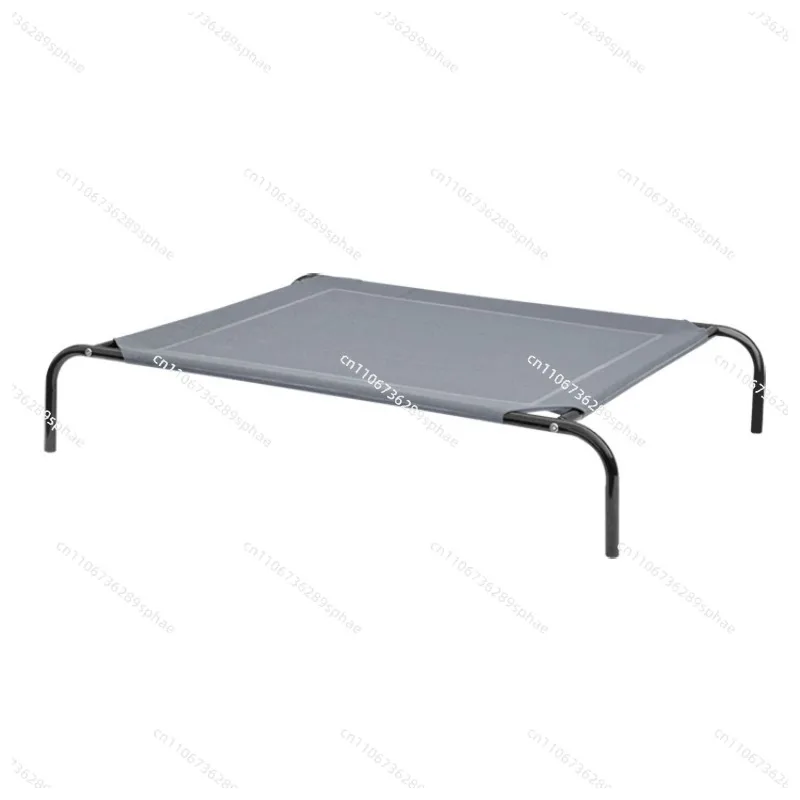 Removable and washable folding metal pet bed breathable large dog camp bed dog bed