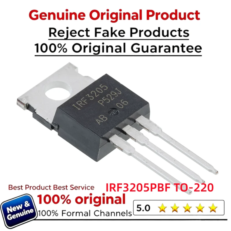 5-10-50PCS Original IRF3205 Mosfet IRF3205PBF 100% New and GenuineTO-220