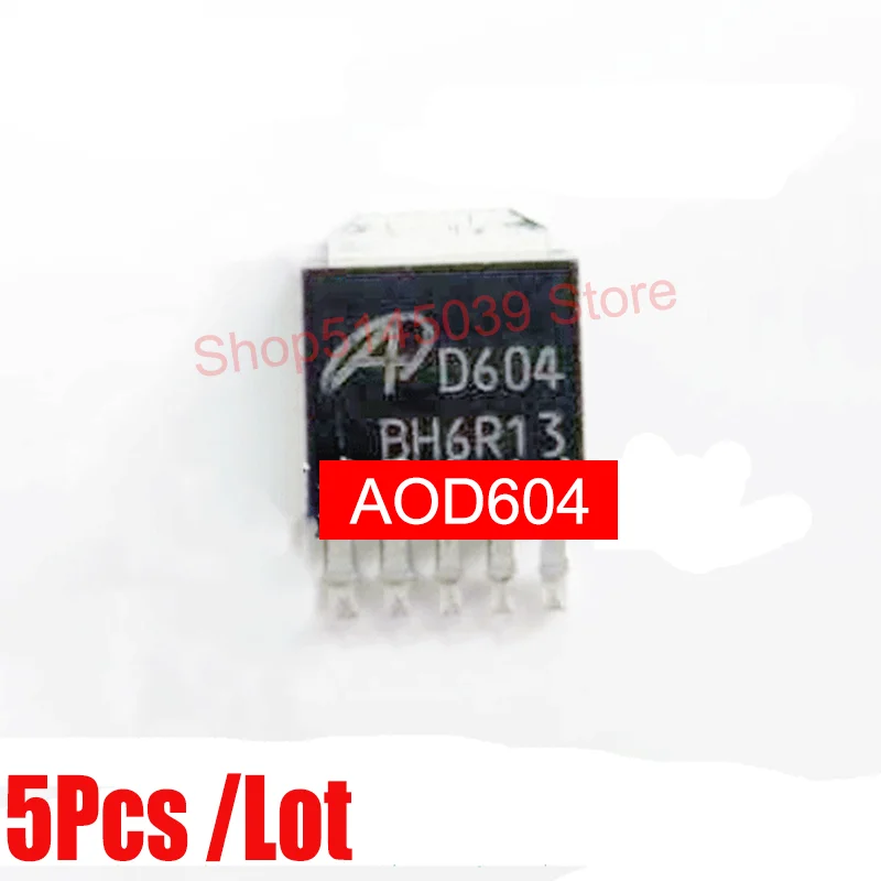 (5piece) AOD604 D604 / 2SK1059 K1059 / P2003BDG / P0603BD P0603BDG P0603BDL / VN5E010AH VN5E010MH   TO-252-5 MOS