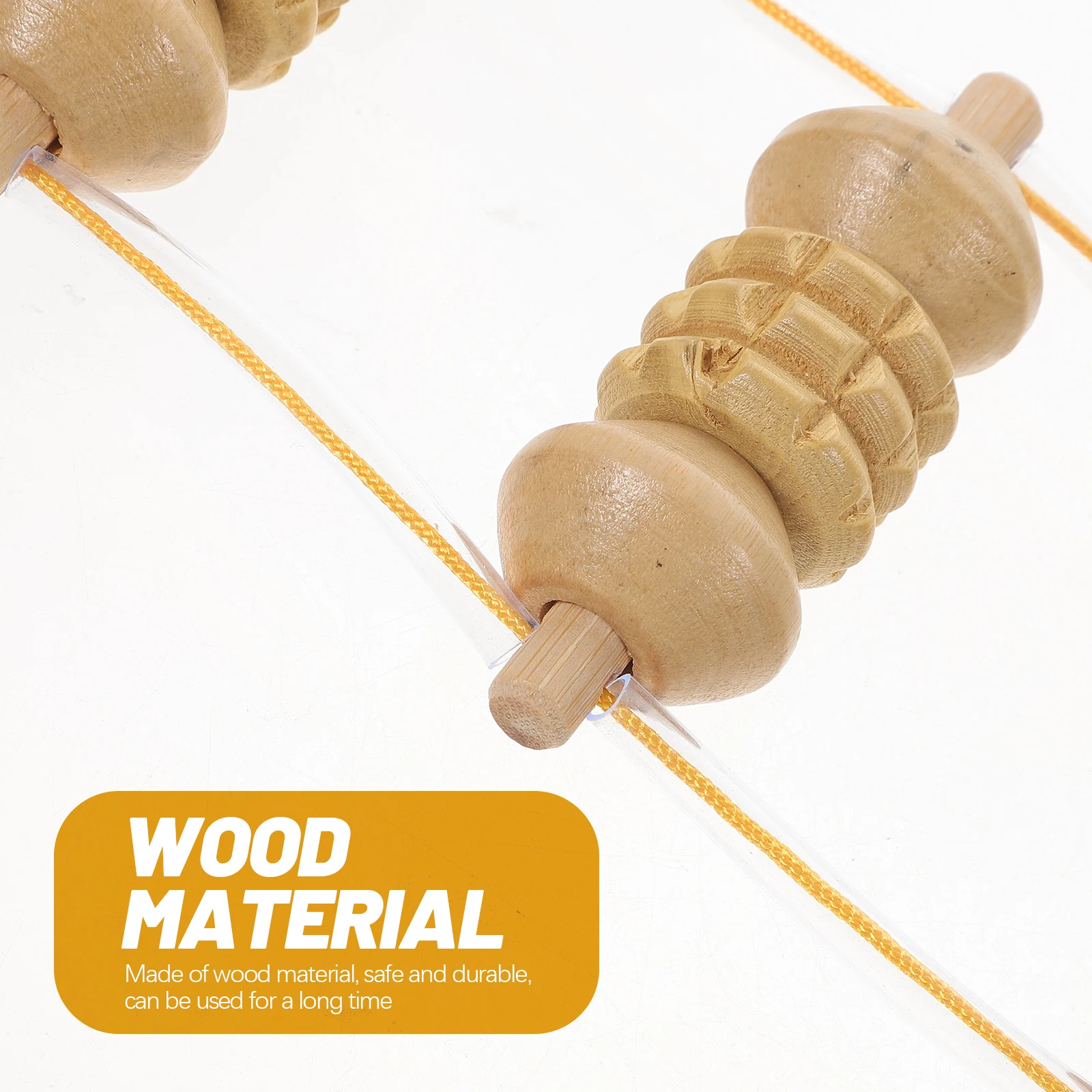 

Wooden Roller Massager Stress Relief Stick Exercise Muscle Neck Shoulders Back Massager Leg Arm Recovery Flexibility Endurance