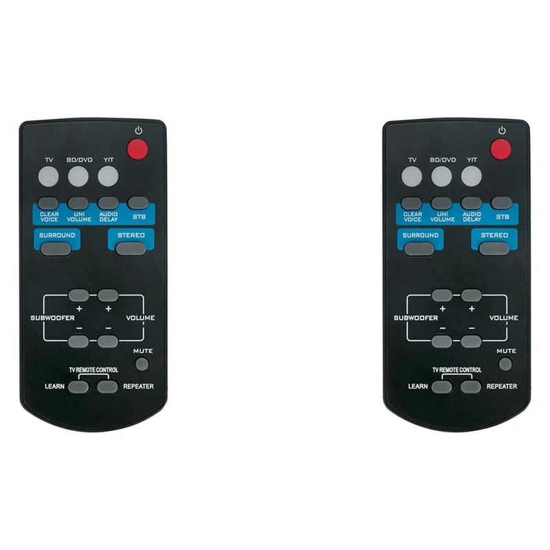 2X FSR60 WY57800 заменить пульт дистанционного управления для Yamaha Soundbar ATS-1010 YAS-101 YAS-101BL ATS1010 YAS101 YAS101BL