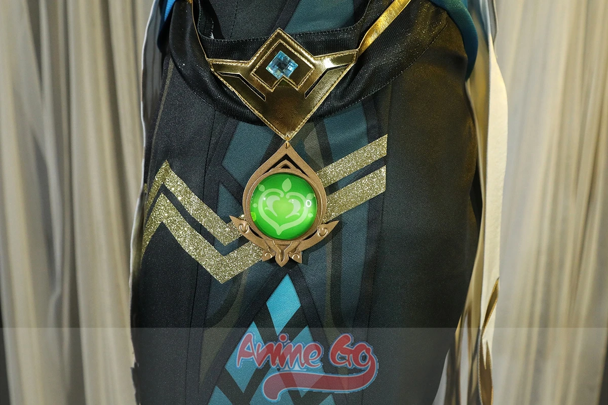 Kaveh Cosplay Costume Masculino, Genshin Impact Game, RPG, Handsome Halloween Outfit, C07295-AA