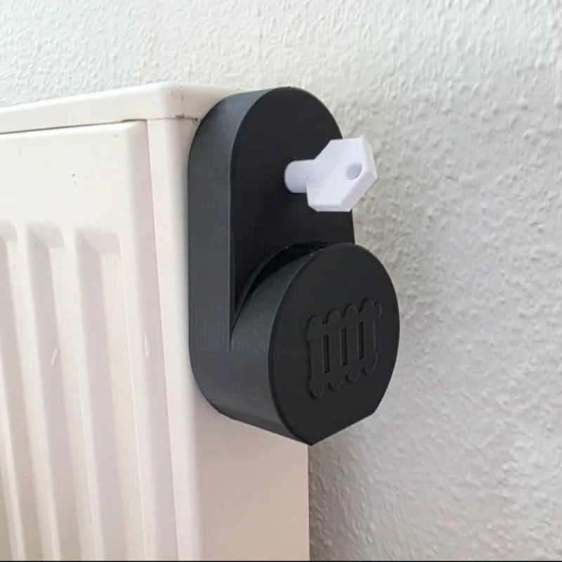 Radiator Bleed Key with Water Collection Box No Spill Radiator Vent Tool for Heating System Maintenance & Valve Adjustment
