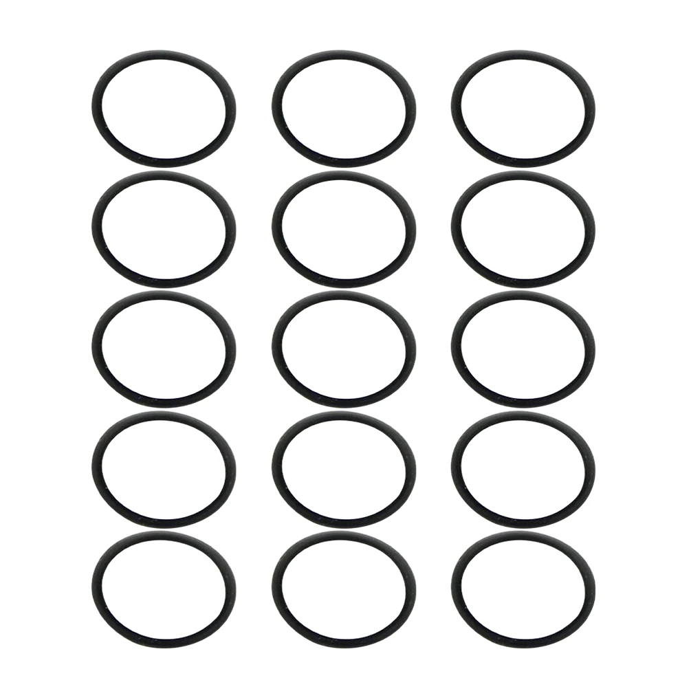 15pcs Trumpet O Rings Soft Smooth Instrument Muffler Accessories Replacement Parts For Cornets Trumpet Rings Cornet Slide Ring