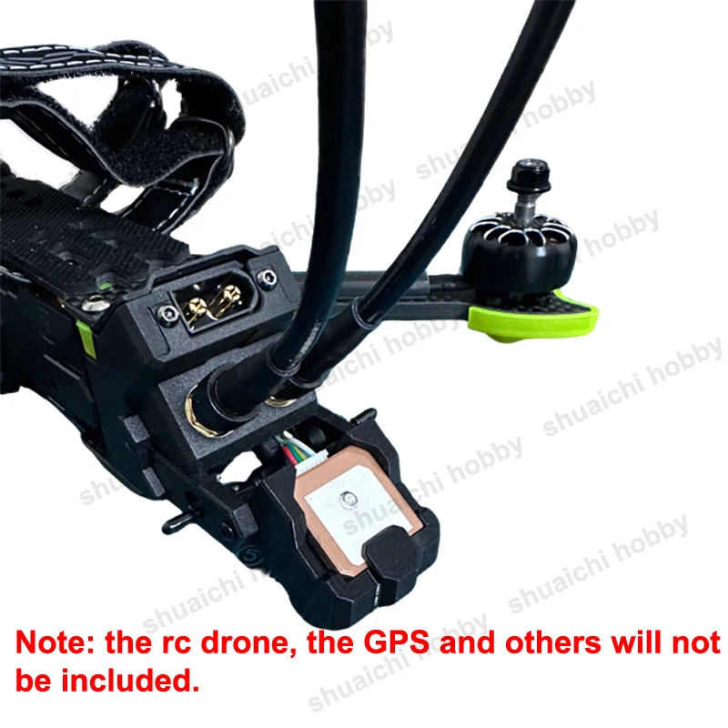 1PCS Stampa 3D BZ251 1018C Coda GPS Montaggio Sistema di Posizionamento Staffa di Montaggio Base di Supporto per iFlight Nazgul DC5 Eco FPV Drone