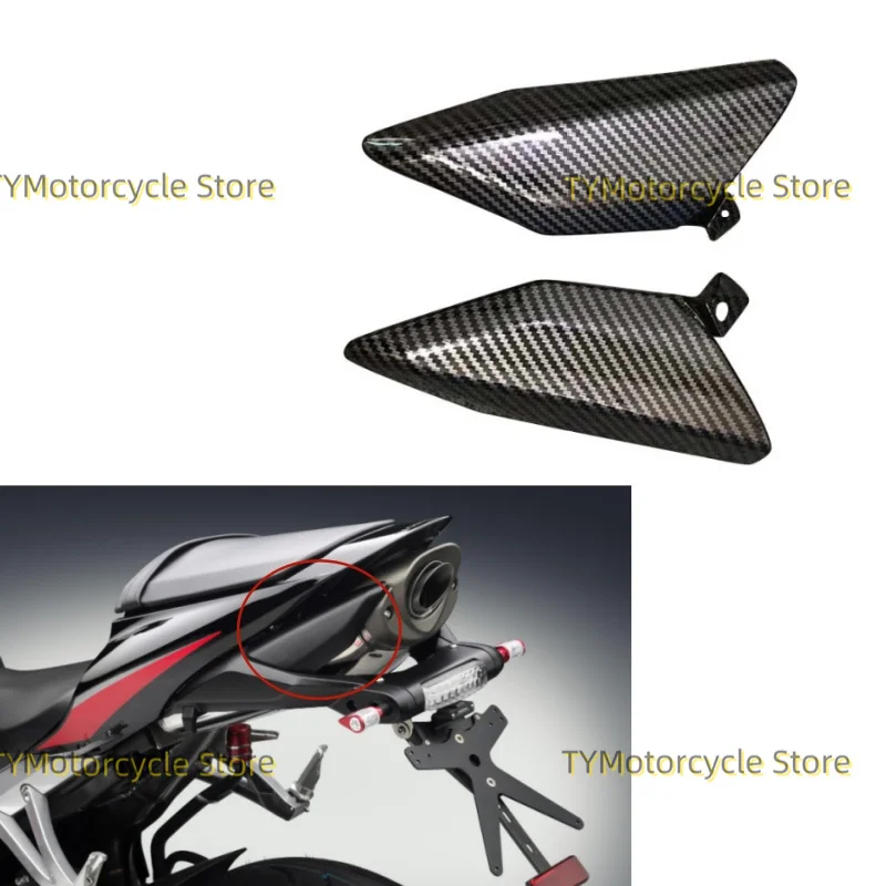 Carbon fiber coating Rear Tail Driver Cover Fairing Cowl Fit For HONDA CBR600RR F5 2007 2008 2009 2010 2011 2012