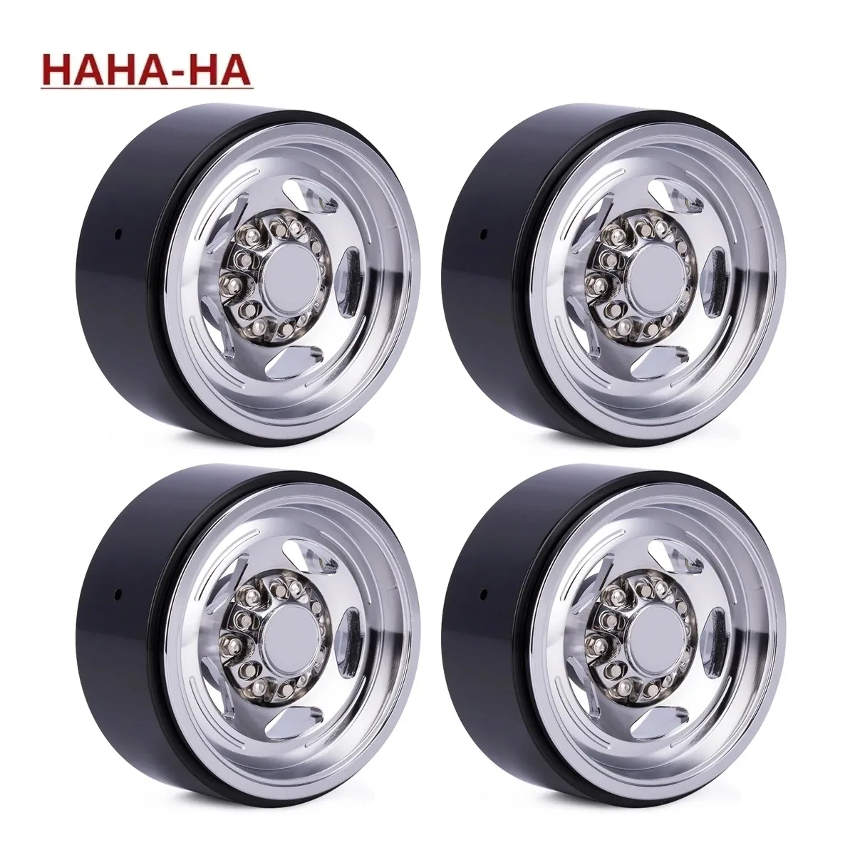 

4 шт. алюминиевые колеса с замком 1,9 дюйма, обод с имитационным шестигранным винтом для 1/10 радиоуправляемого автомобиля, гусеничного автомобиля SCX10 TRX4 Capra Wraith VS4-10