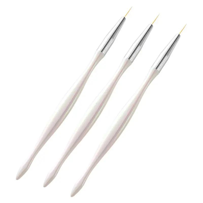 Streifen Linie Zeichnung Stift Nail Art Pinsel Set Acryl UV Gel Erweiterung Nail Art Liner Pinsel Nägel Nagel muster Design