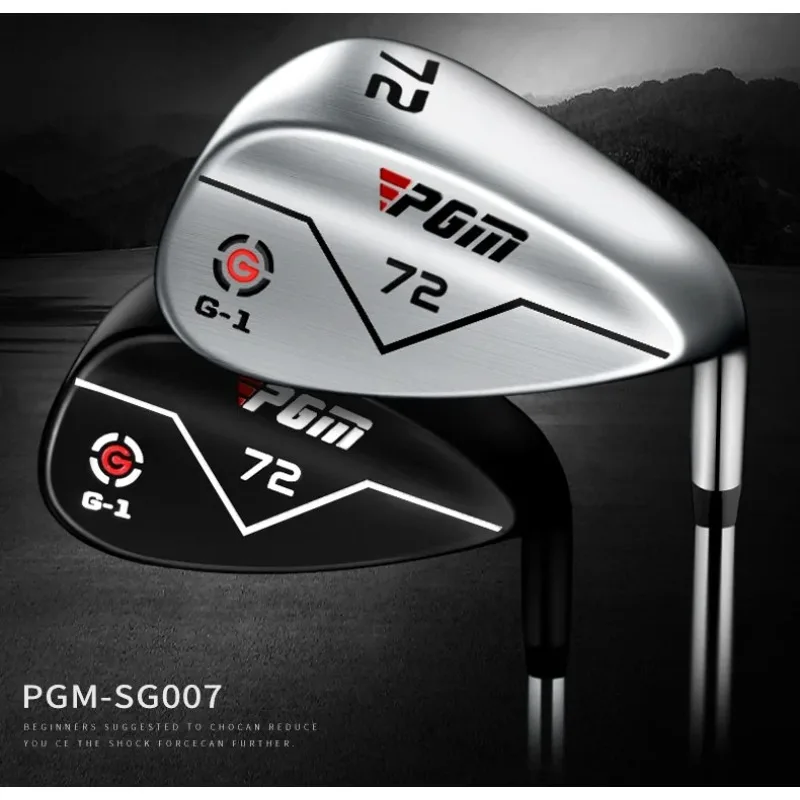 

SG007 PGM Men Right Handed Golf Clubs 72 Degree Sand Wedge Stainless Steel Irons CNC Texture Supplies Including ball cover