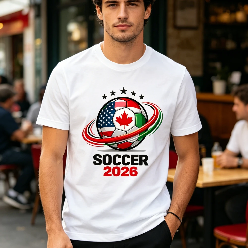 Summer Clothing Women Canada - Koszulka piłkarska USA-Kanada-Meksyk 2026 Męska Damska