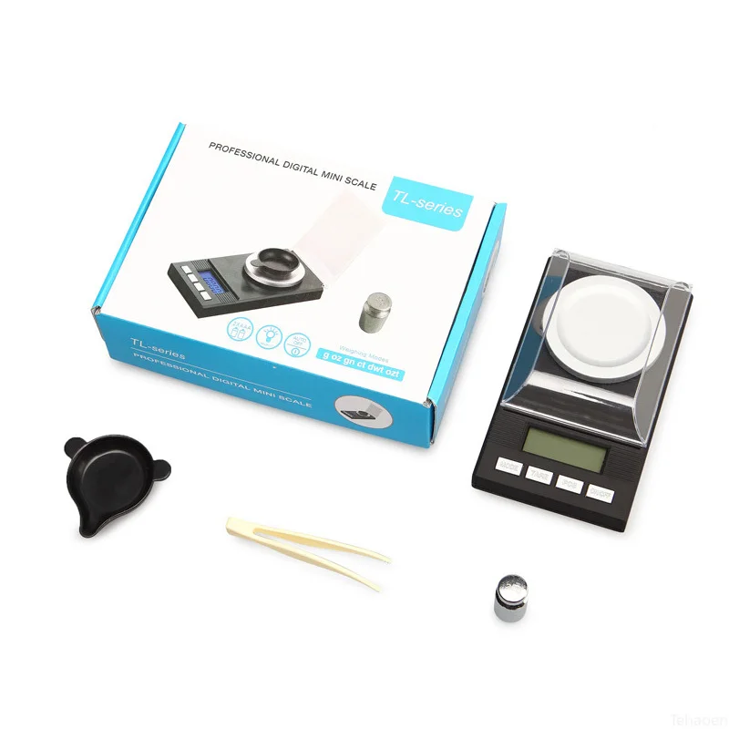 10-100g Mini Digital Scale 0.001g High Precision Scales Pocket Electronic Balance Professional Milligram Weighing For Jewelry