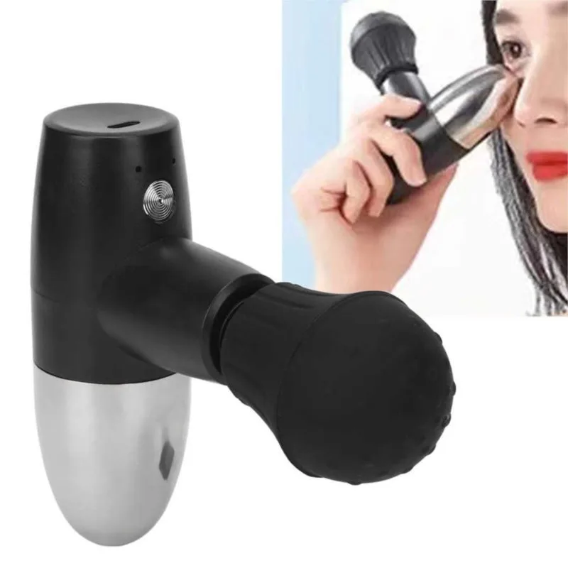 Electric Heated Mini Deep Tissue Massager Handheld Fascia Gun Percussion Massager for Sports Muscle Therapy Relax Massage Tool