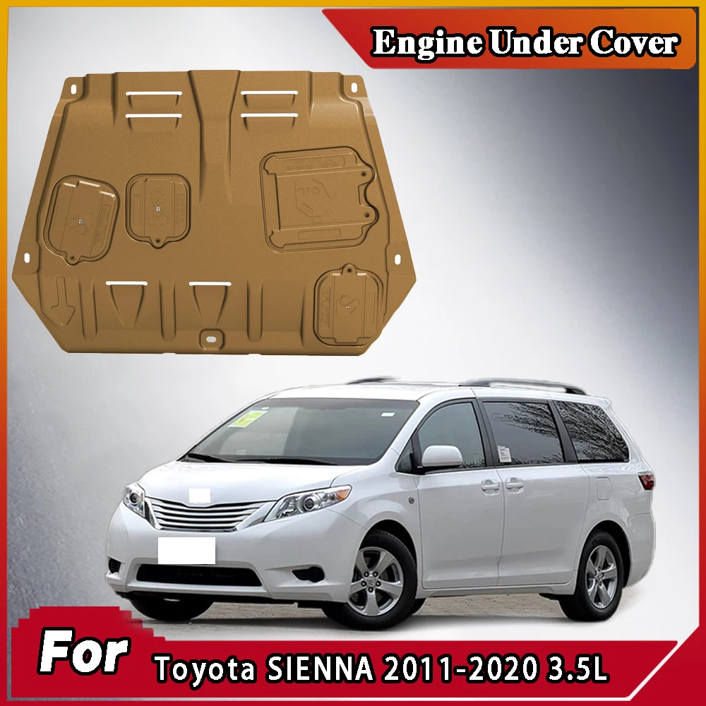 

Higher Quality Alloy Under Engine Guard Mudguard Board Splash Shield Mud Fender Plate Panel For Toyota SIENNA 2011-2020 3.5L