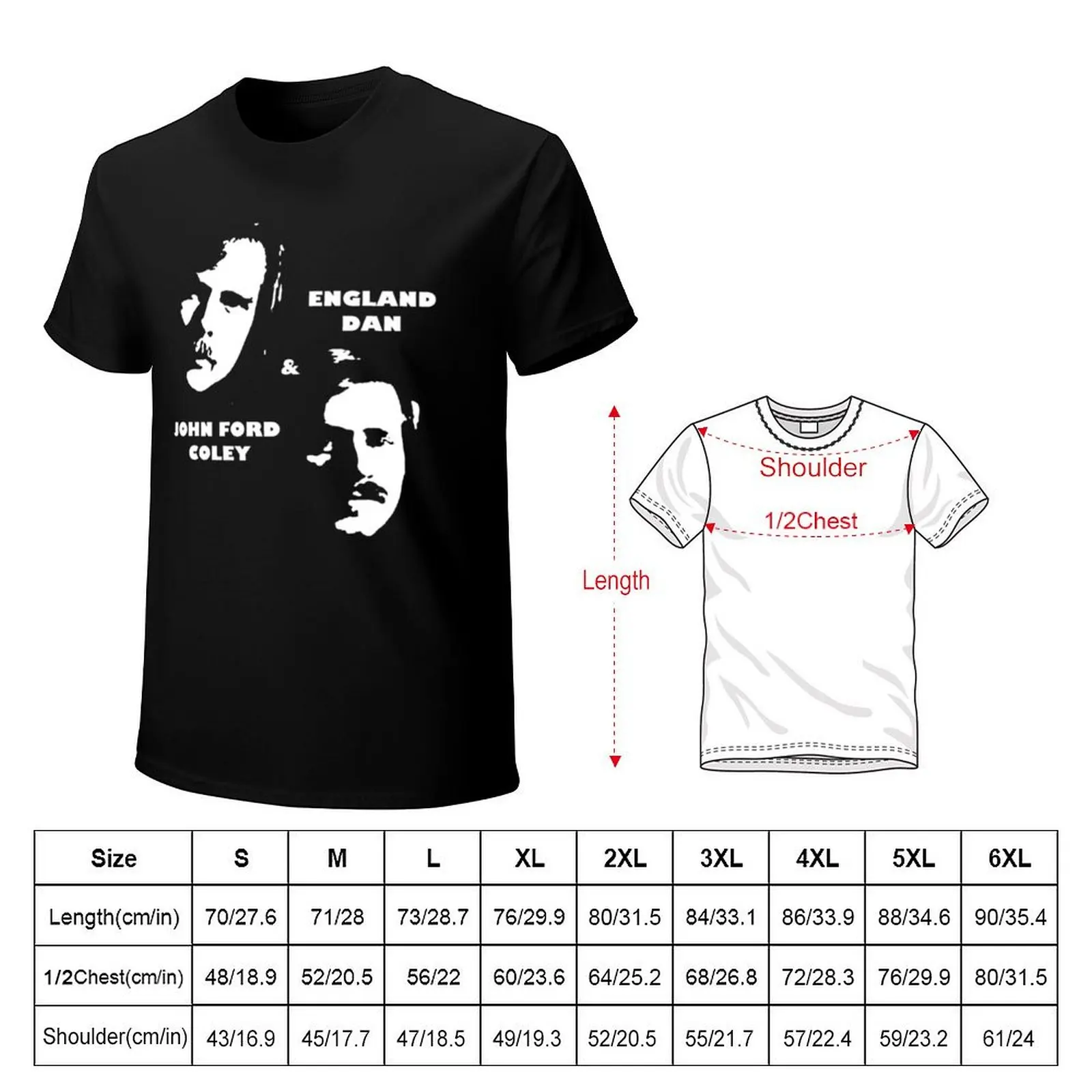 England Dan John T-Shirt Daily Wear Print T-Shirt