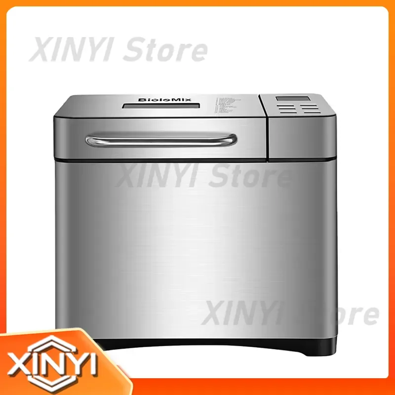 for BioloMix Professional Automatic Electric Bread Maker Stainless Steel 2 lb Capacity Non-Stick Easy-Clean Eco-Friendly