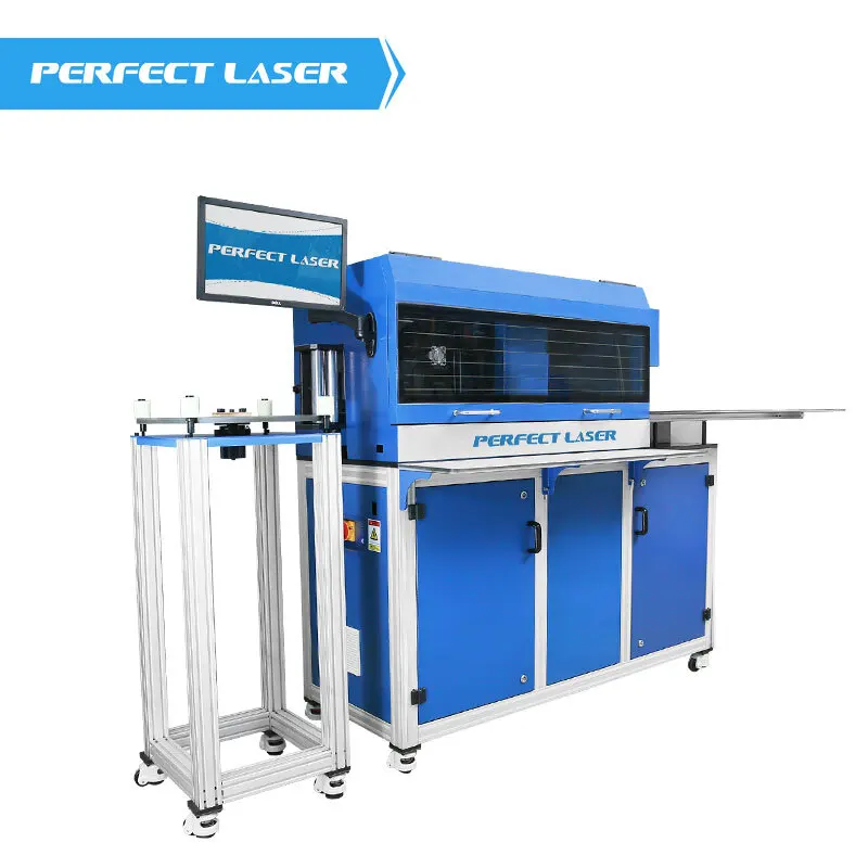 Perfect Laser nuovo tipo piegatura Hine Cut Slot profilo in alluminio flangia parole pubblicitarie