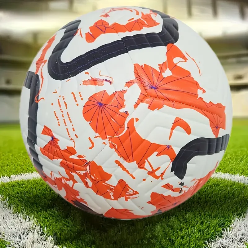 1PC Soccer Balls Standard Size 5 Machine-Stitched Ball PU Material Sports League Match Football Training Balls Futbol Voetbal