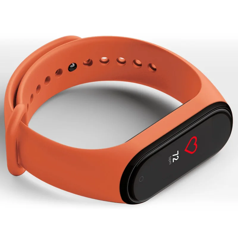 Silikon bänder für Xiaomi Mi Band 7 6 5 4 3 Ersatz armband Smartwatch Zubehör bequem langlebig