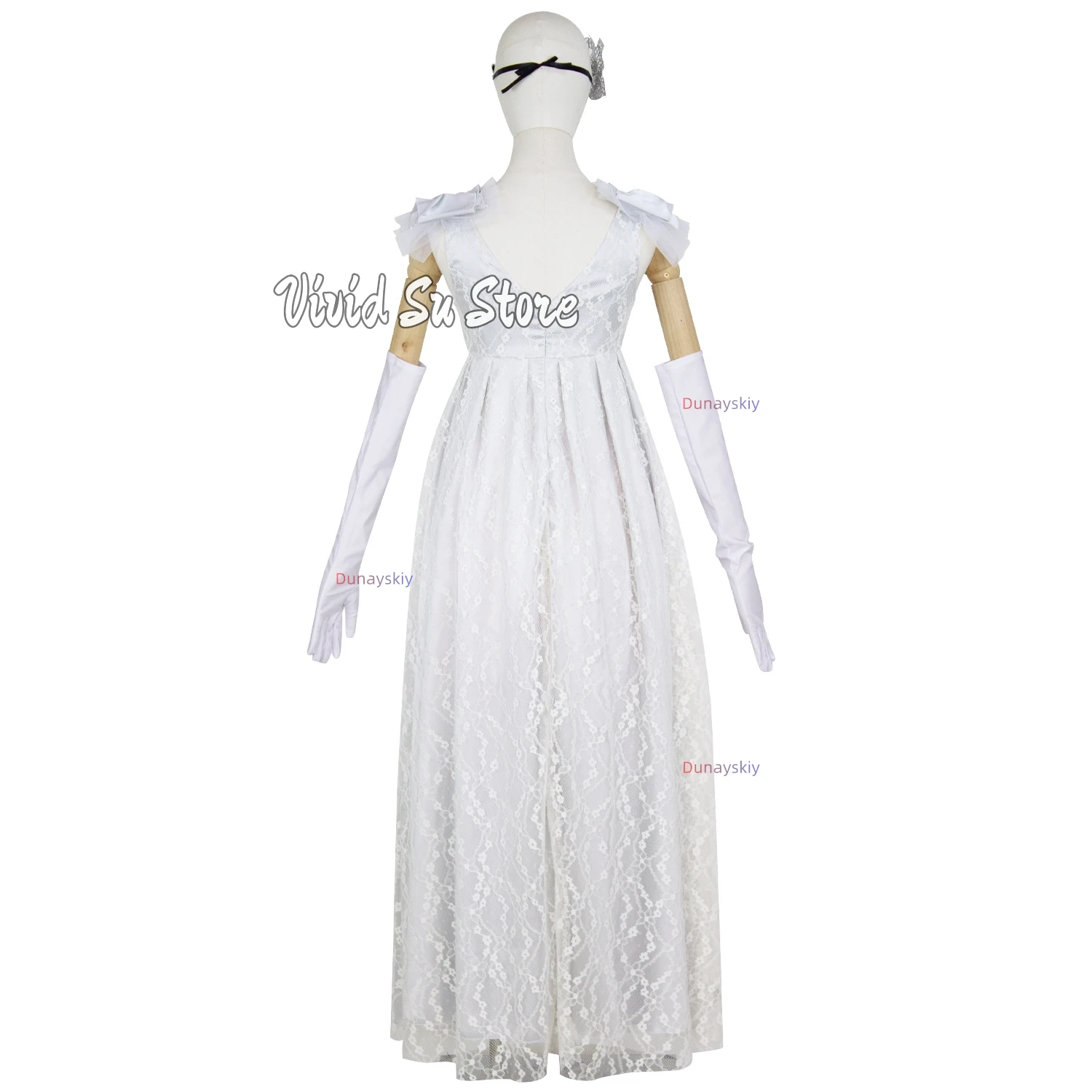 

TV Bridggertoon Regency Era Long Skirt Sophie Beckett Cosplay Dress Mask Costume Uniform Halloween Carnival DUNAYSKIY@@