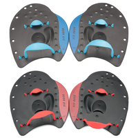 1 Pair Swim Paddles Hand Professional Swimming Paddles Girdles Correction Hand Fins Flippers Finger Webbed Gloves
