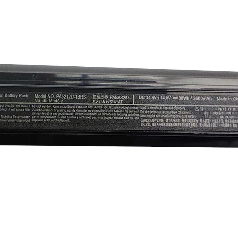Brand New PA5212U-1BRS PA5358U-1BRS 14.8V 2600mAh Laptop Battery For Toshiba A40-C A50-C High Quality Replacement Battery