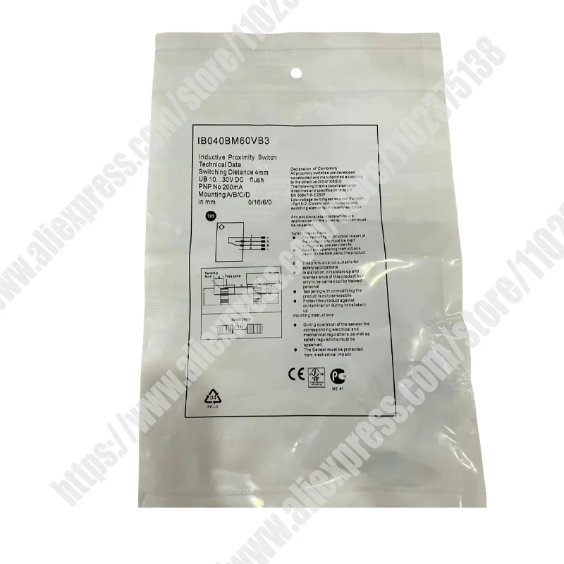 

NEW IB040BM60VB3 IB040NM60VB3 Photoelectric Switch Sensor
