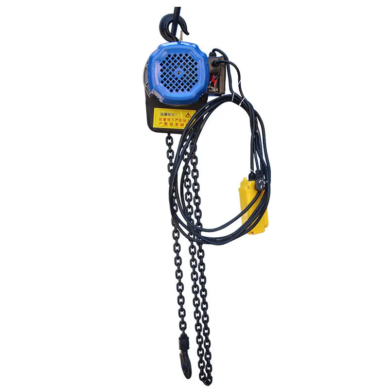 Electric chain hoist 220v1T6M small crane electric hoist chain hoist lift hoist construction small crane