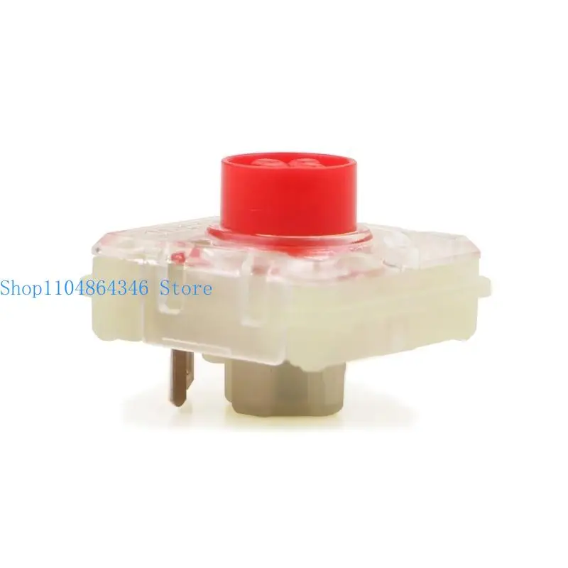 652F Cherry MX Low Profile RGB Red/Silver Switch (10Pcs) Plate Mounted Linear Switch